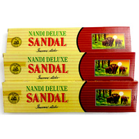Nandi Deluxe SANDAL 25 stick BOX of 12 Packets