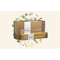 Vijayshree GOLDEN NAG CHANDAN 15g BOX of 12 Packets