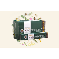 Vijayshree GOLDEN NAG PATCHOULI 15g BOX of 12 Packets