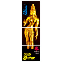 Padmini Incense Square GOLD STATUE 8 stick BOX of 25 Packets