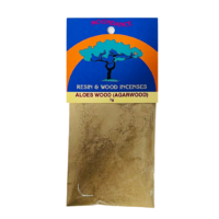 Resin & Wood Incense ALOES WOOD Powder 7g Packet