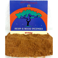 Resin & Wood Incense Myrrh Powder BULK 100g Packet