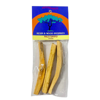 Resin & Wood Incense PALO SANTO 3 Small stick Packet