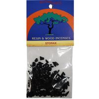 Resin & Wood Incense Black Storax 2g Packet