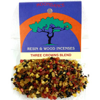 Resin & Wood Incense Three Crowns Granules 15g Packet