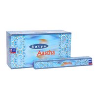 Satya Incense AASTHA 15g BOX of 12 Packets