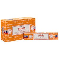 Satya Incense CHAMPA 15g BOX of 12 Packets