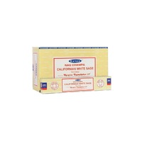 Satya Incense CALIFORNIAN WHITE SAGE 15g BOX of 12 Packets