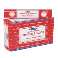 Satya Incense DRAGONS BLOOD 15g BOX of 12 Packets