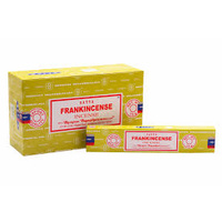 Satya Incense FRANKINCENSE 15g BOX of 12 Packets
