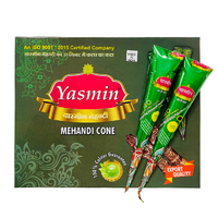 Yasmin HENNA CONES BOX of 12 Cones