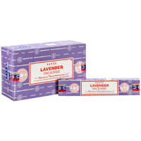 Satya Incense LAVENDER 15g BOX of 12 Packets