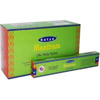 Satya Incense MANTRAM 15g BOX of 12 Packets
