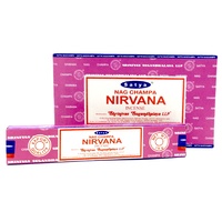 Satya Incense NIRVANA 15g BOX of 12 Packets