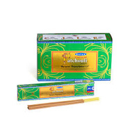 Satya Incense NATURAL PATCHOULI 15g BOX of 12 Packets
