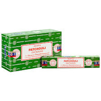 Satya Incense PATCHOULI 15g BOX of 12 Packets