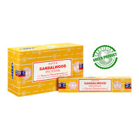 Satya Incense SANDALWOOD 250g BOX of 4 Packets