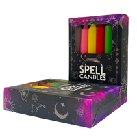 Spell Candle 10cm MIXED pack of 12