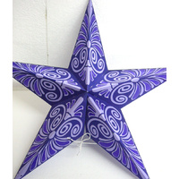 Star Hanging Lantern PURPLE MAUVE