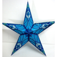 Star Hanging Lantern BLUE CROWN