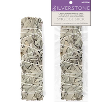 Californian White Sage MEDIUM Smudge Sticks (THICK)