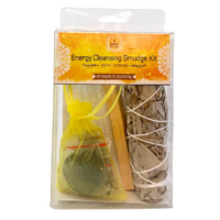 Smudge Stick Energy Cleansing Kit CITRINE