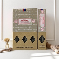 Satya Smudge Incense WHITE SAGE 25g BOX of 12 Packets