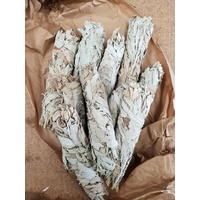Californian White Sage Smudge LARGE Sticks- Bulk pack of 10 UNPACKAGED