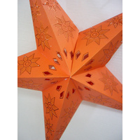 Star Hanging Lantern ORANGE ORANGE FLOWERS