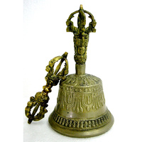 Tibetan BELL & DORGE Medium 8.5cm dia