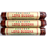 Tibetan Incense Chandra Devi LORD BUDDHA Sleeve of 10 Rolls