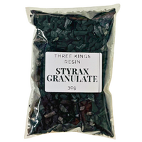 Three Kings Resin Styrax Granulate BULK 30g Packet