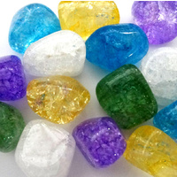Tumbled Stones 500g CRACKLE QUARTZ Bulk