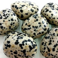 Tumbled Stones DALMATION JASPER Bulk 1KG