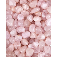 Silverstone Tumbled Stones ROSE QUARTZ 100g with Explanation Card