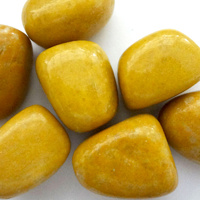 Tumbled Stones YELLOW JASPER 100g