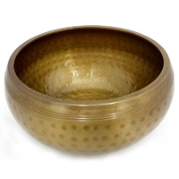 Tibetan Singing Bowl HAMMERED Small with Small Striker