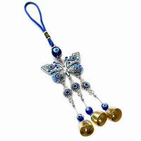 Wind Chime EVIL EYE Butterfly