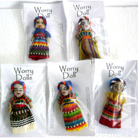 Worry Doll LARGE Pack of 5