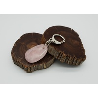 Zodiac Key Ring TAURUS/Rose Quartz