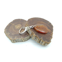 Zodiac Key Ring VIRGO/Carnelian