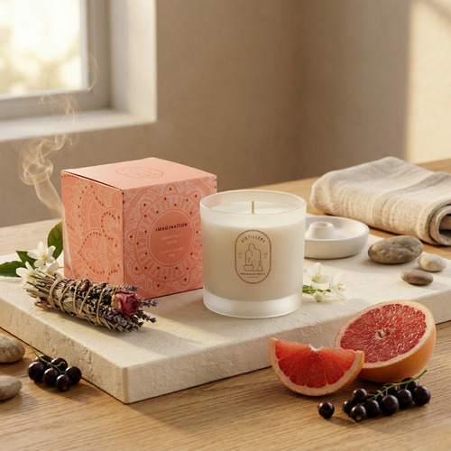 Distillery Soy Candle 190g IMAGINATION Grapefruit Cassis
