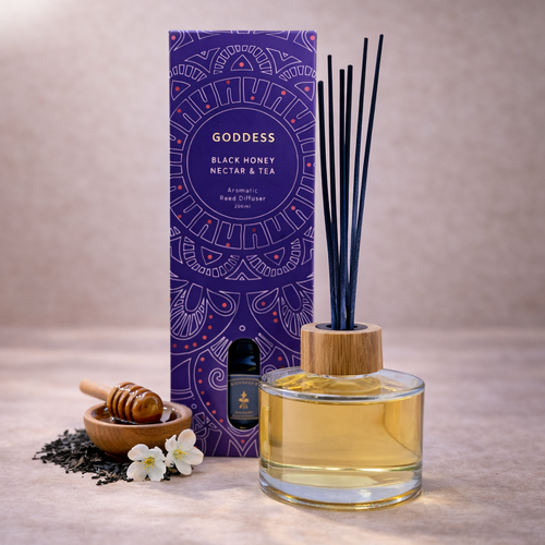 Distillery Reed Diffuser 200ml GODDESS Black Honey Nectar & Tea