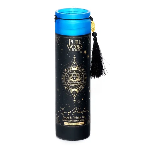 Esoteric Collection Scented Candle EYE OF PROVIDENCE Sage & White Tea 300g