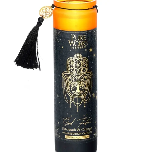 Esoteric Collection Scented Candle GOOD FORTUNE Patchouli & Orange 300g