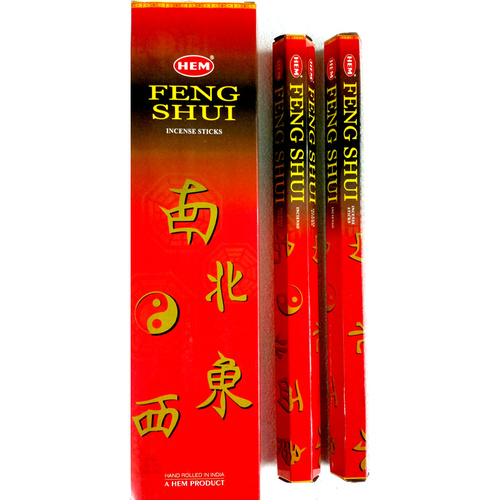 HEM Incense Garden FENG SHUI 65g BOX of 6 Packets