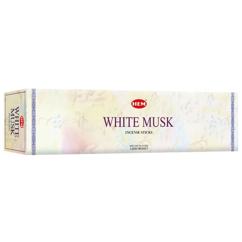 HEM Incense Garden WHITE MUSK 65g BOX of 6 Packets