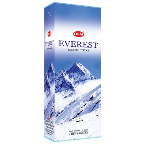 HEM Incense Hex EVEREST 20 stick BOX of 6 Packets