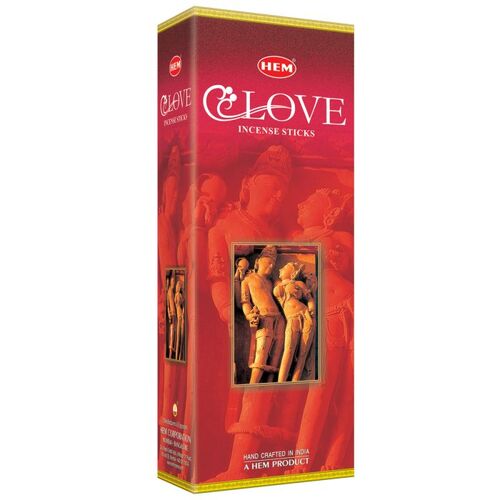 HEM Incense Hex LOVE 20 stick BOX of 6 Packets