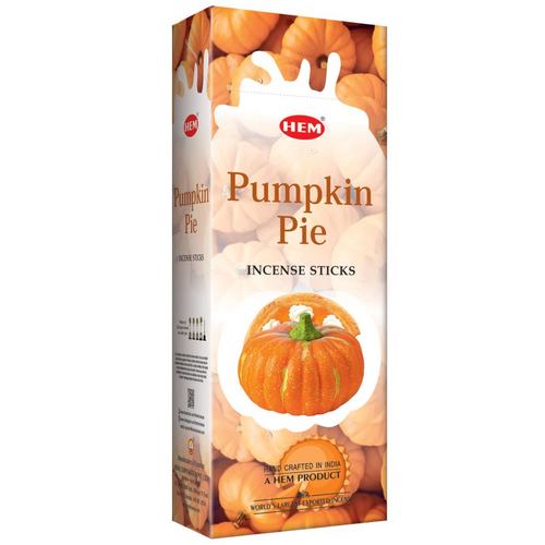 HEM Incense Hex PUMPKIN PIE 20 stick Box of 6 Packets